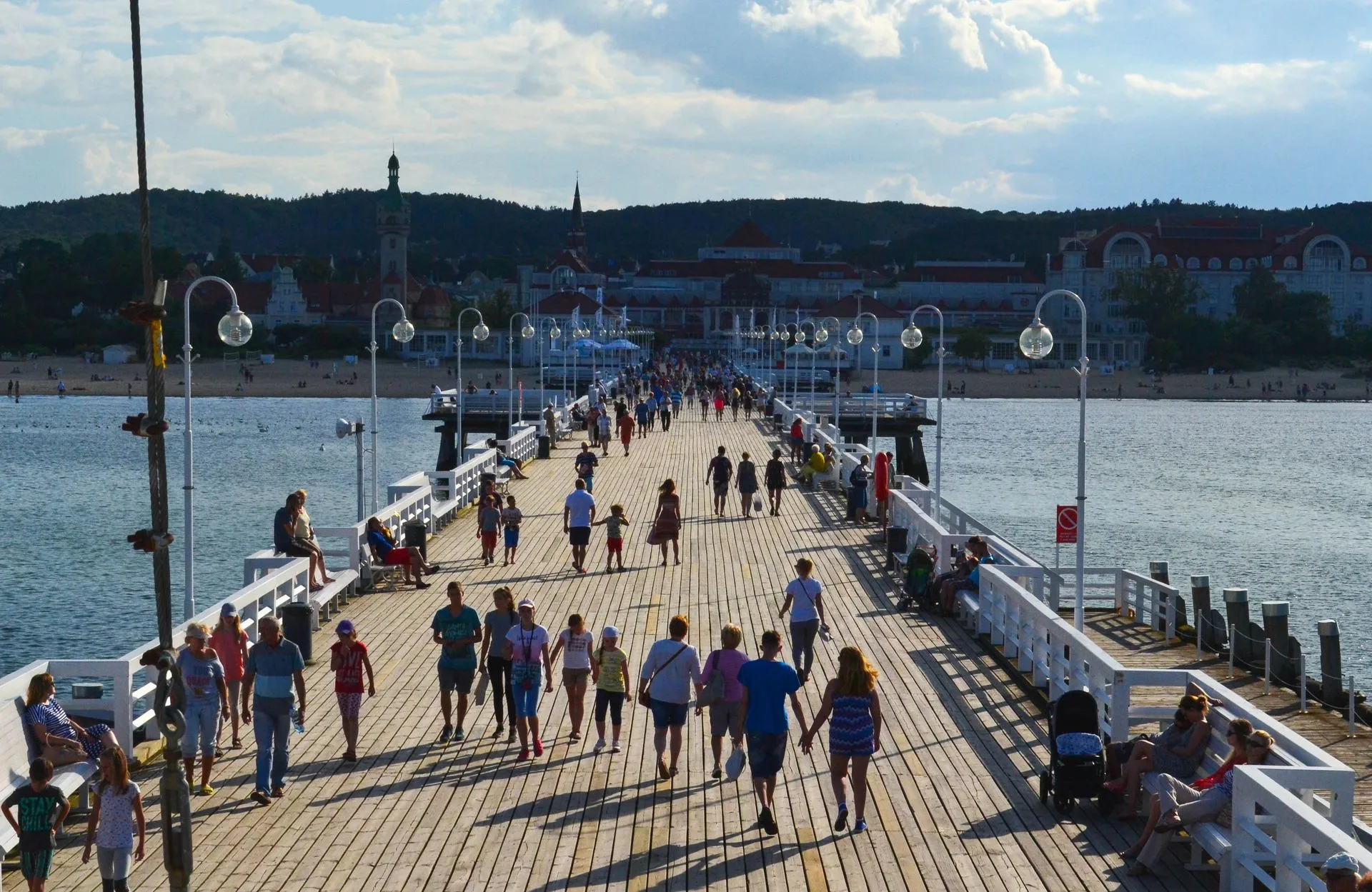 Sopot Pier - Day 8 of Poland Family Tour