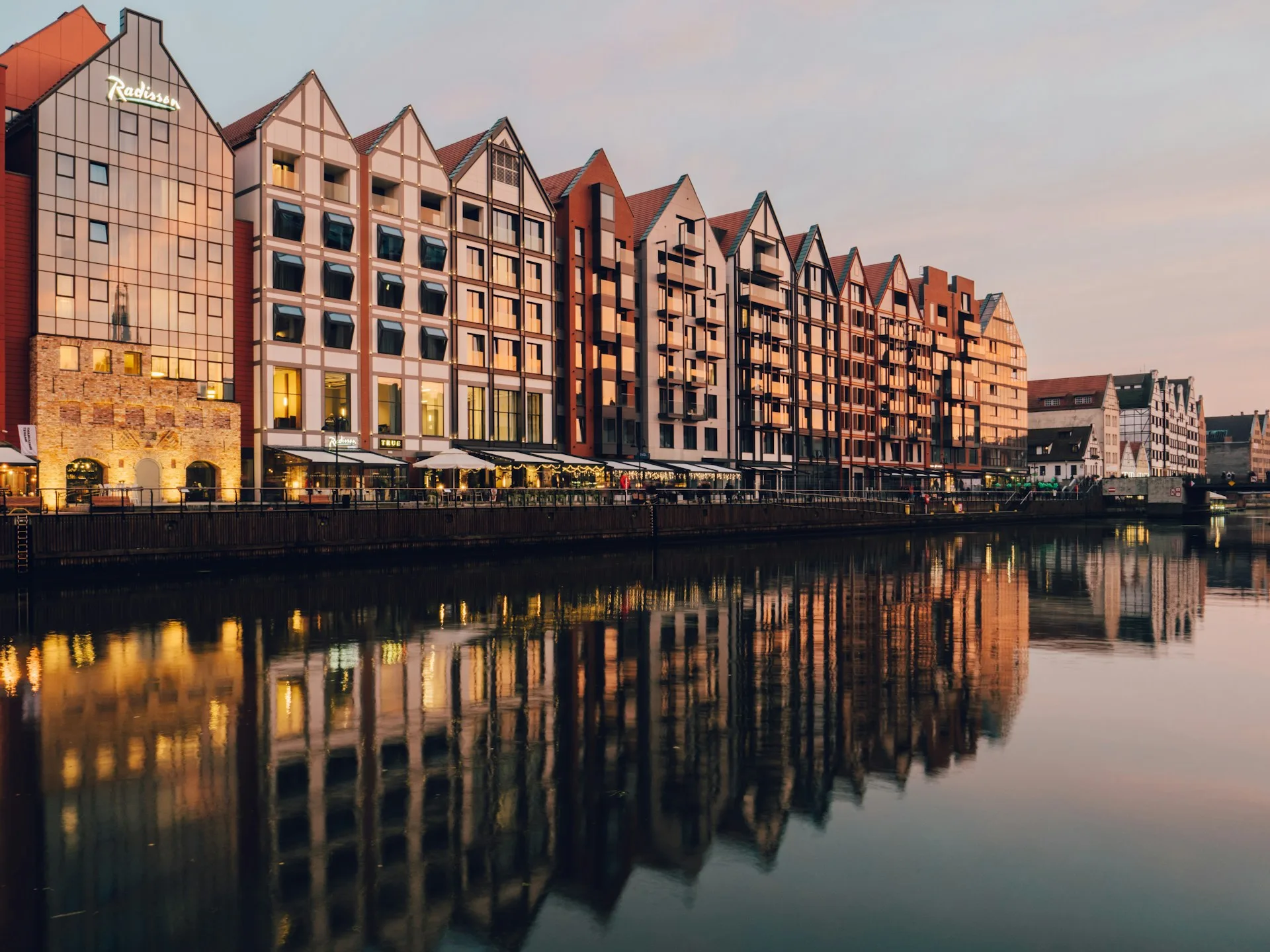 Gdansk Motlawa Riverfront