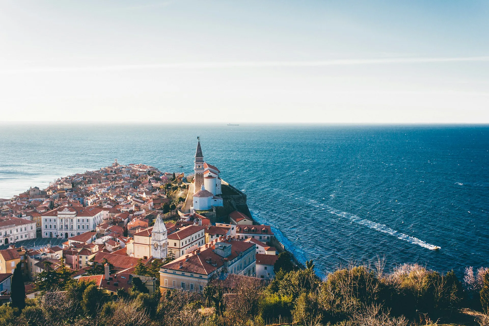 Piran coast - Day 8 of Slovenia Family Tour