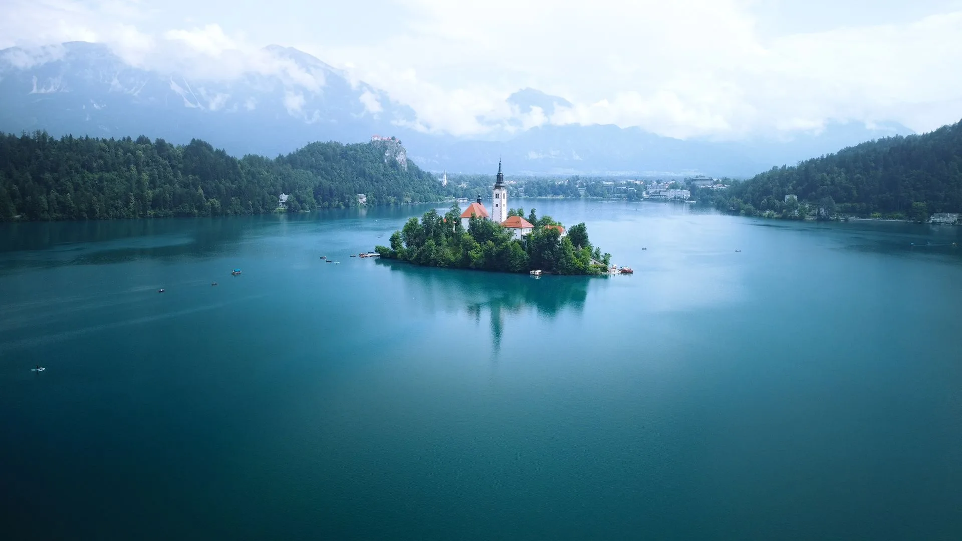 Lake Bled island
