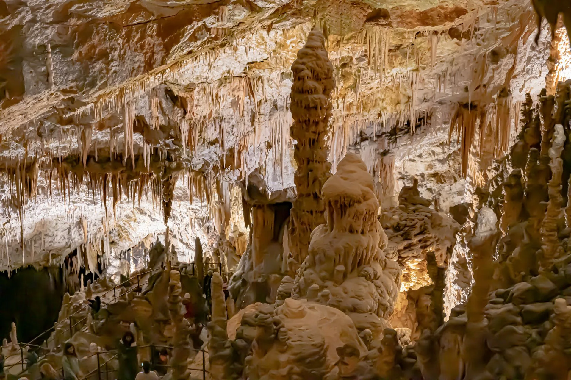 Postojna Cave formations