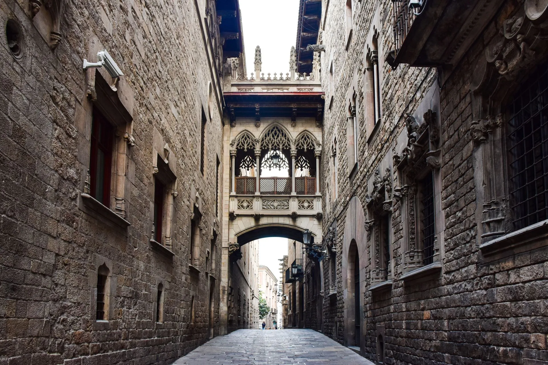 Barcelona Gothic Quarter - Day 6 of Spain Family Tour Package