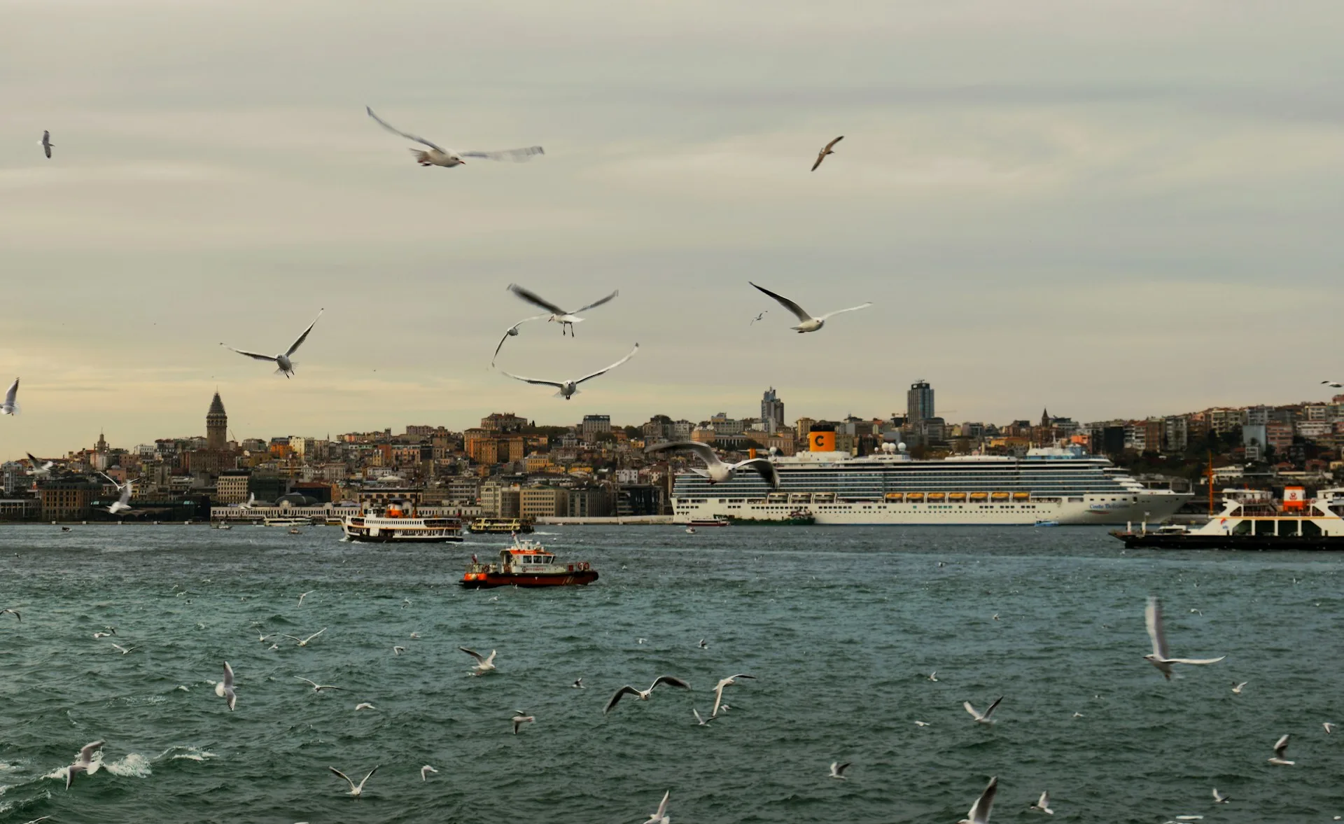 Bosphorus Cruise - Day 3 of Turkey Family Tour