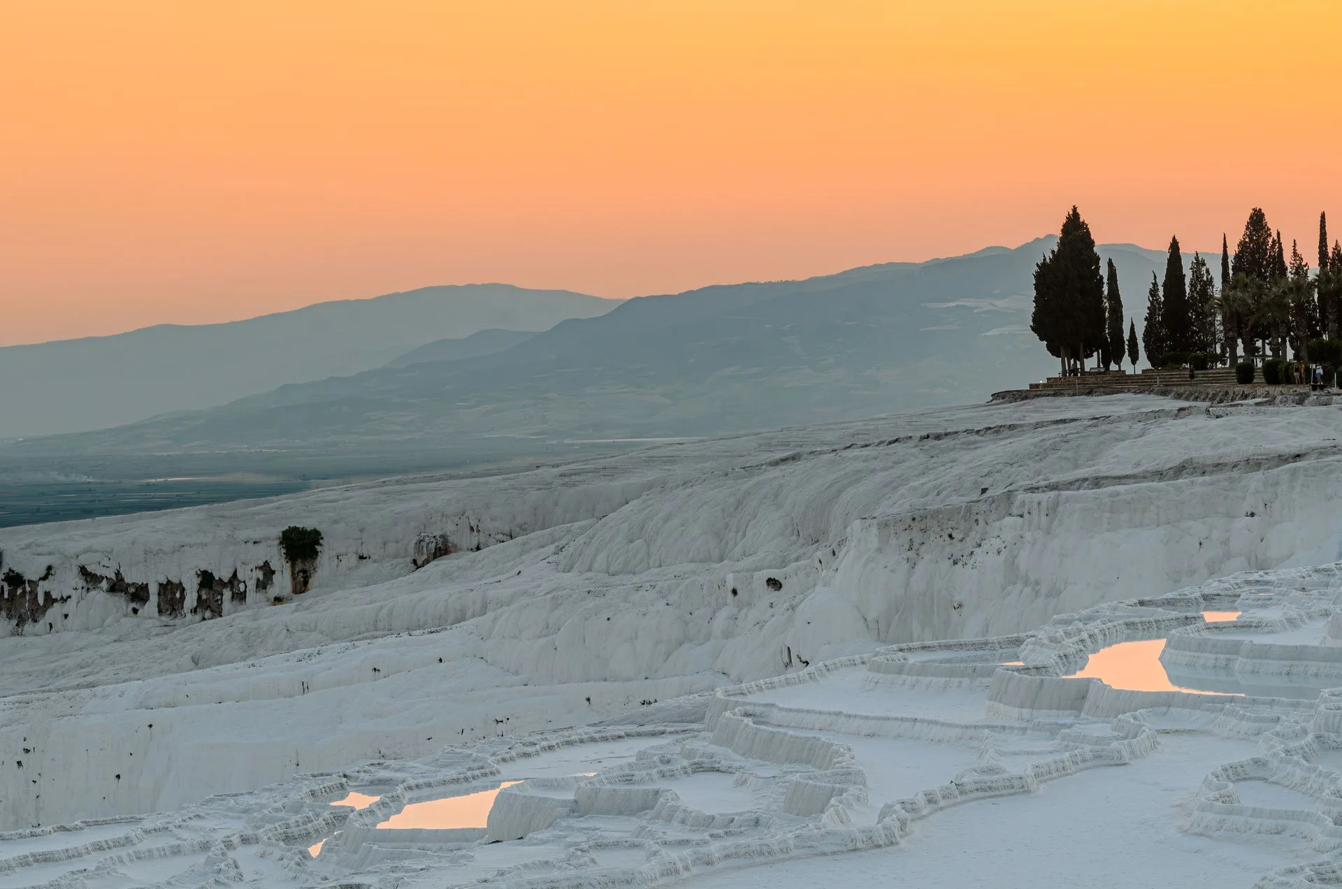 Pamukkale terraces - Day 7 of Turkey Family Tour