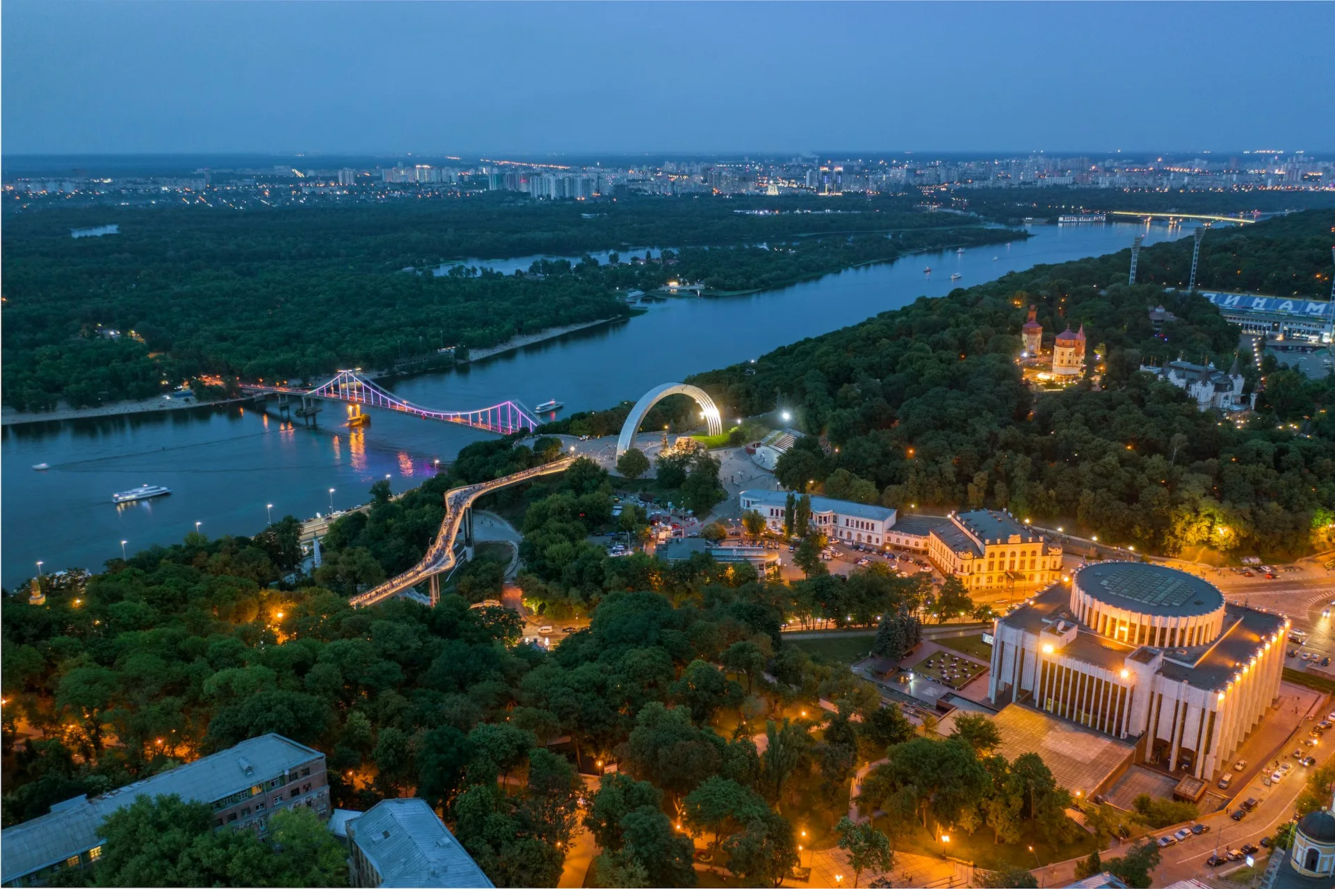Kyiv cityscape - Day 1 Arrival in Ukraine Family Tour