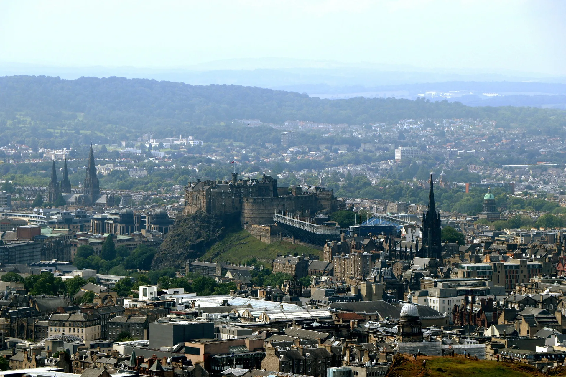 Edinburgh Castle and Old Town - Day 10 of United Kingdom Family Tour