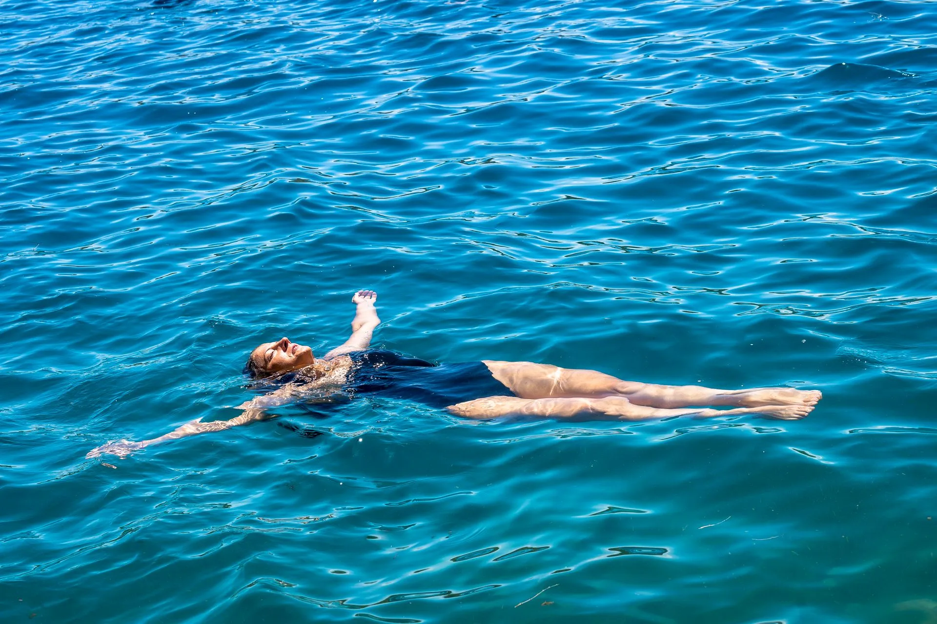 Dead Sea floating experience and mineral mud - Day 6 of Jordan Family Tour