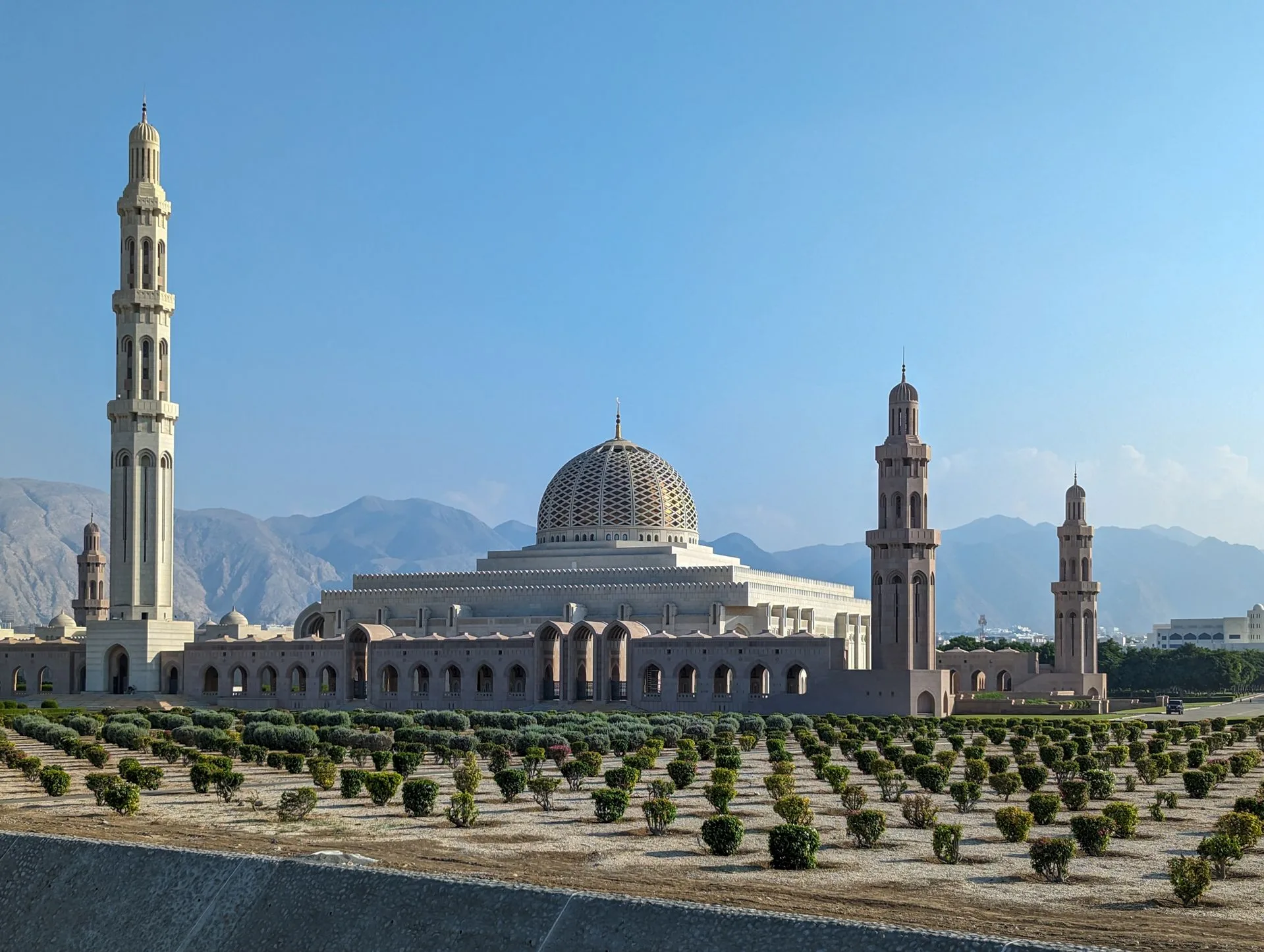 Sultan Qaboos Grand Mosque and Muttrah Souq on Day 2 of Oman Family Tour