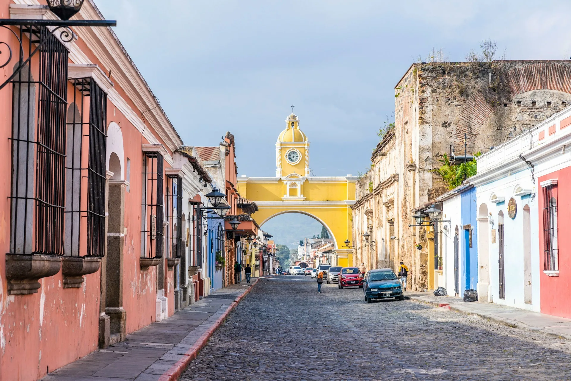 Santa Catalina Arch and hands-on chocolate-making workshop in Antigua Guatemala - Day 2 of Guatemala Family Tour
