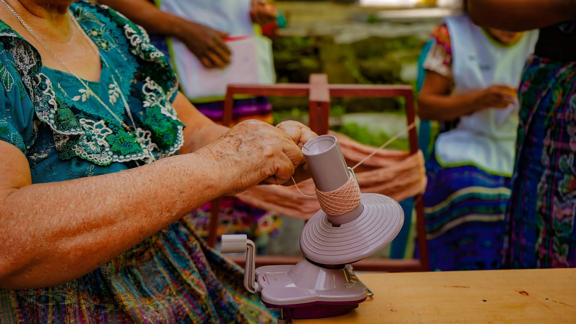 Traditional Mayan village on Lake Atitlán with backstrap weaving and natural dye cooperatives - Day 5 of Guatemala Family Tour Package