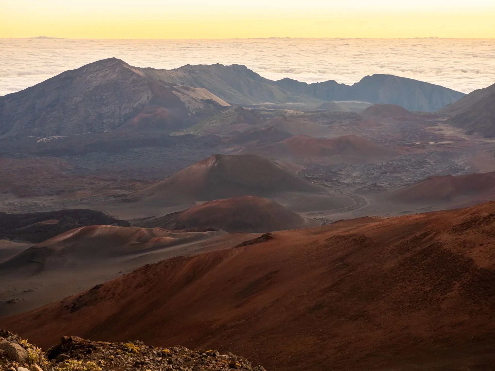 Haleakala Crater sunrise - Day 6 of Hawaii Family Tour Package