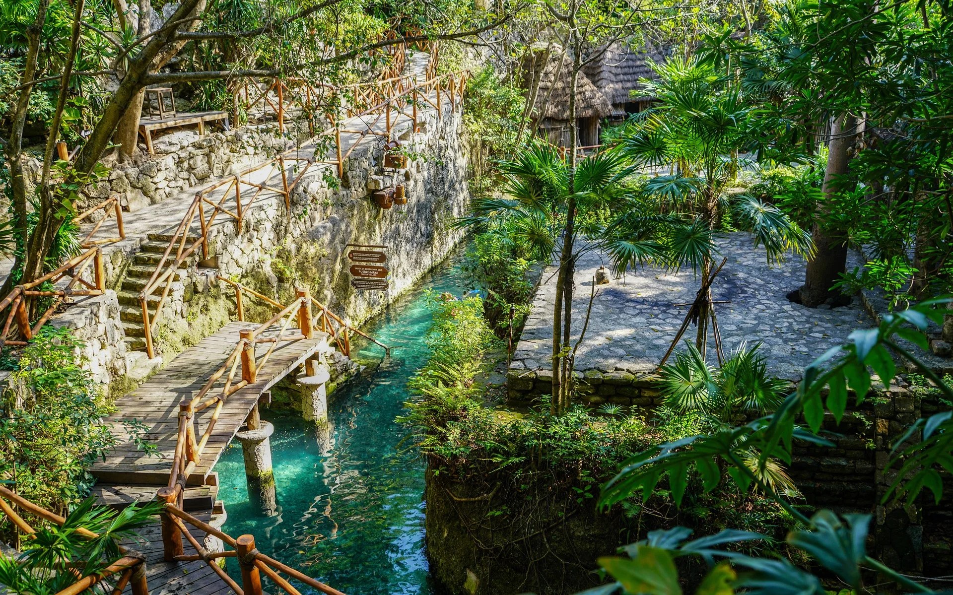 Xcaret Park underground river and eco-archaeological experiences - Day 6 of Mexico Family Tour