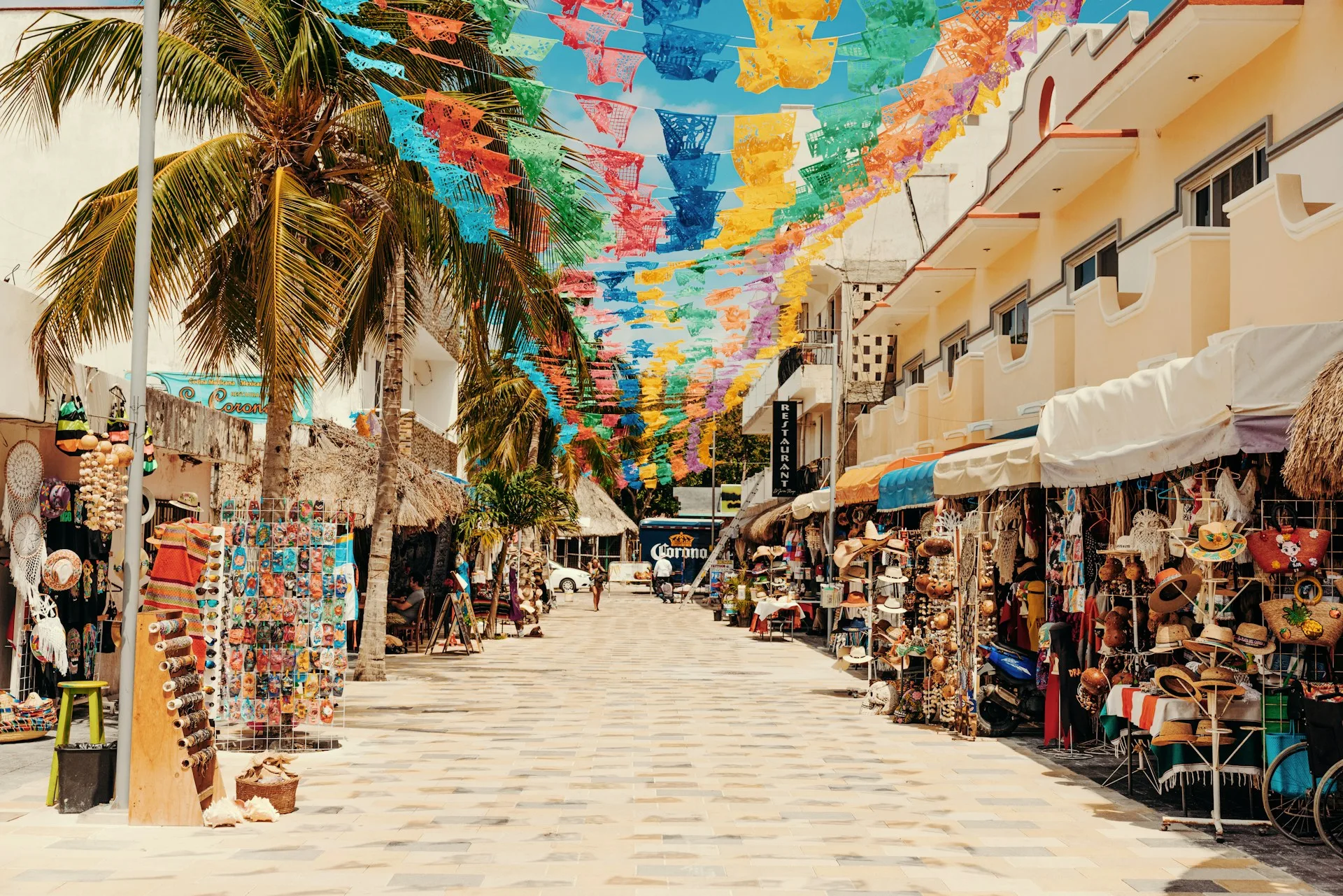 Playa del Carmen Fifth Avenue shopping and beach relaxation - Day 9 of Mexico Family Tour