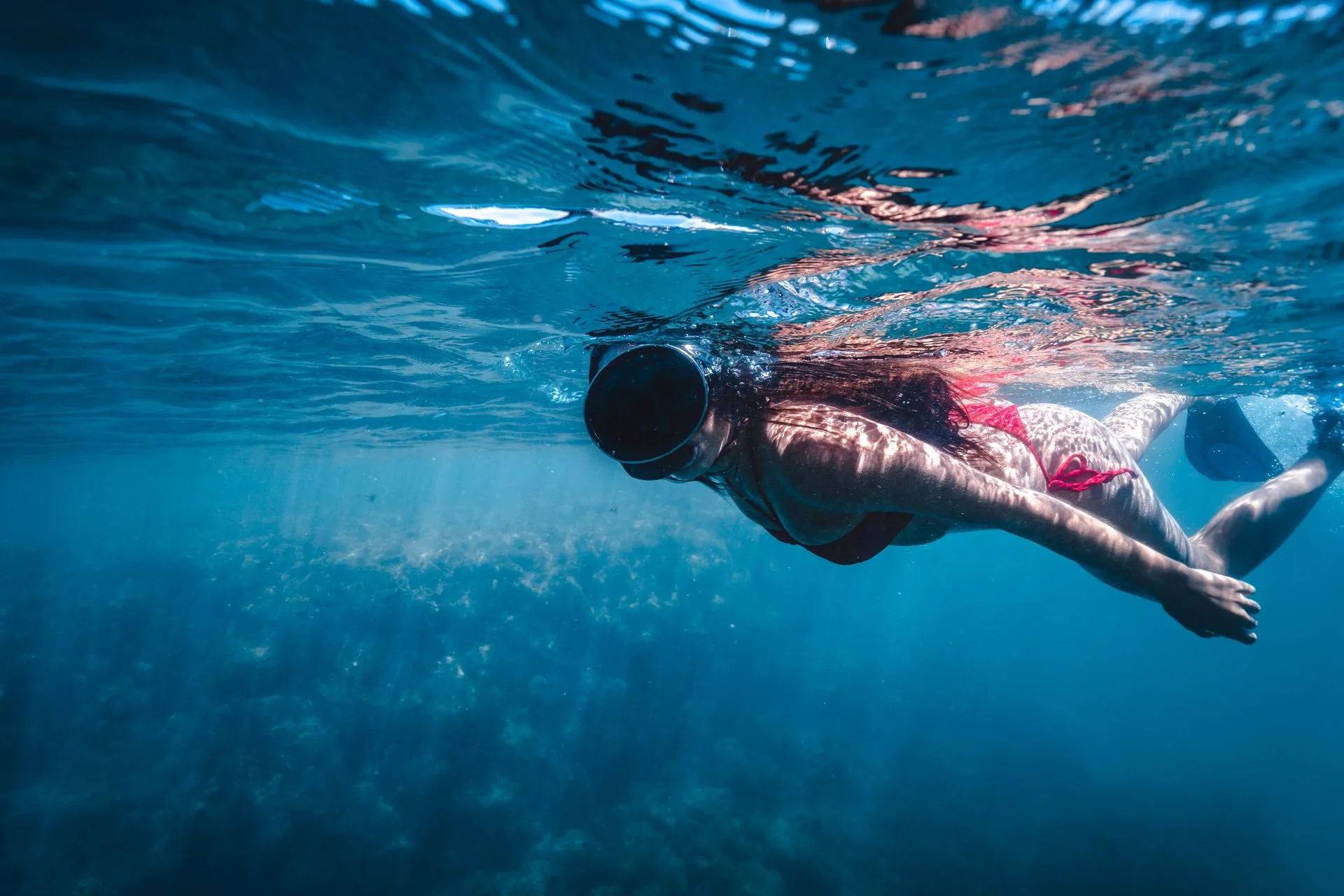 Caribbean beach activities and snorkeling in Panama - Day 6 of Panama Family Tour