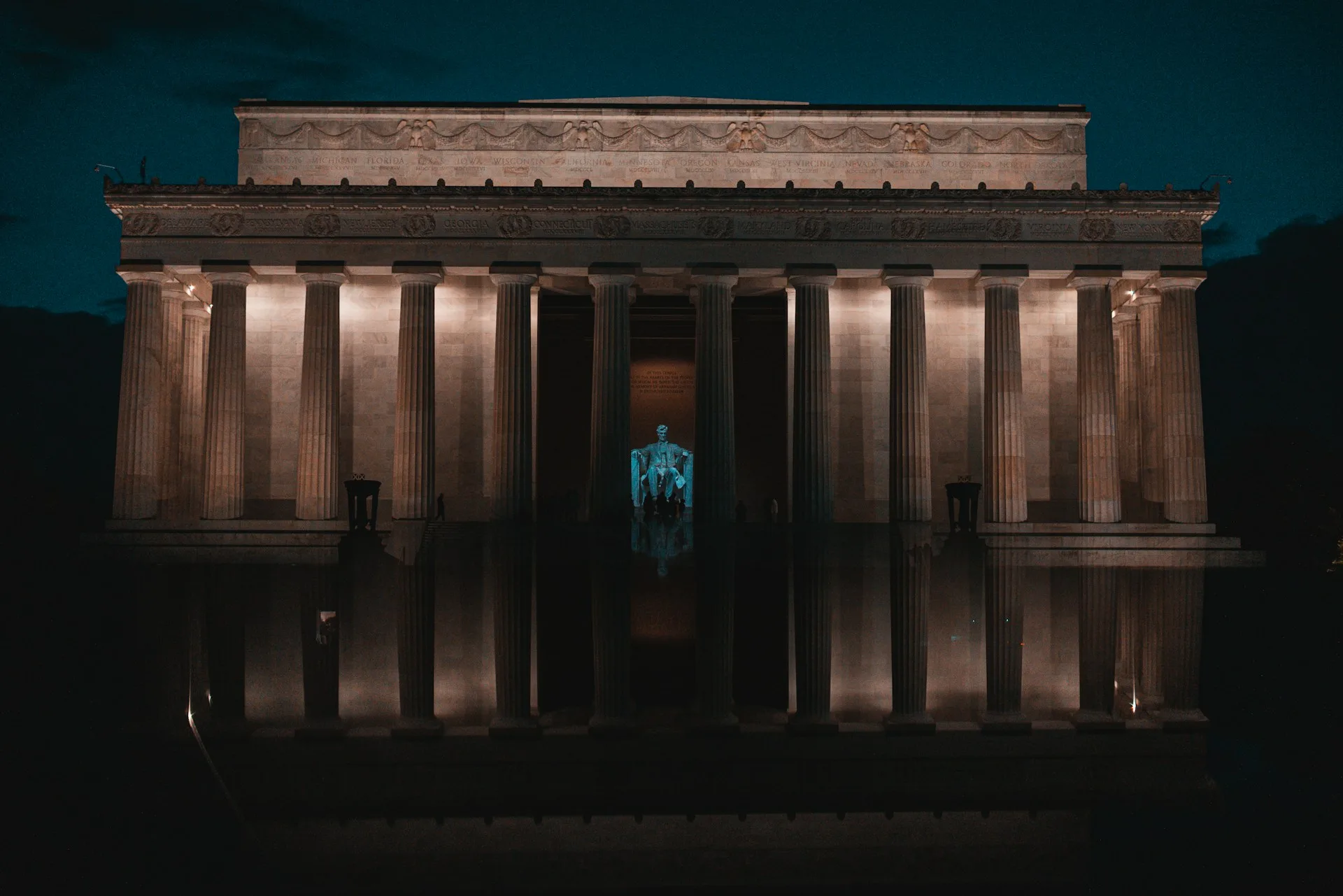 Washington DC White House and Lincoln Memorial on Day 4 of USA Family Tour
