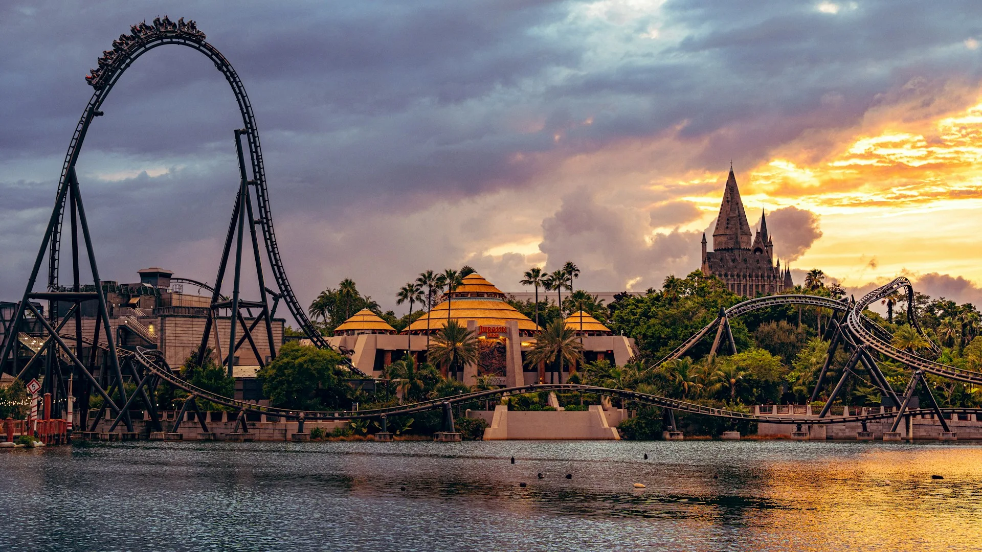 Orlando theme park resort and Disney Springs on Day 5 of USA Family Tour