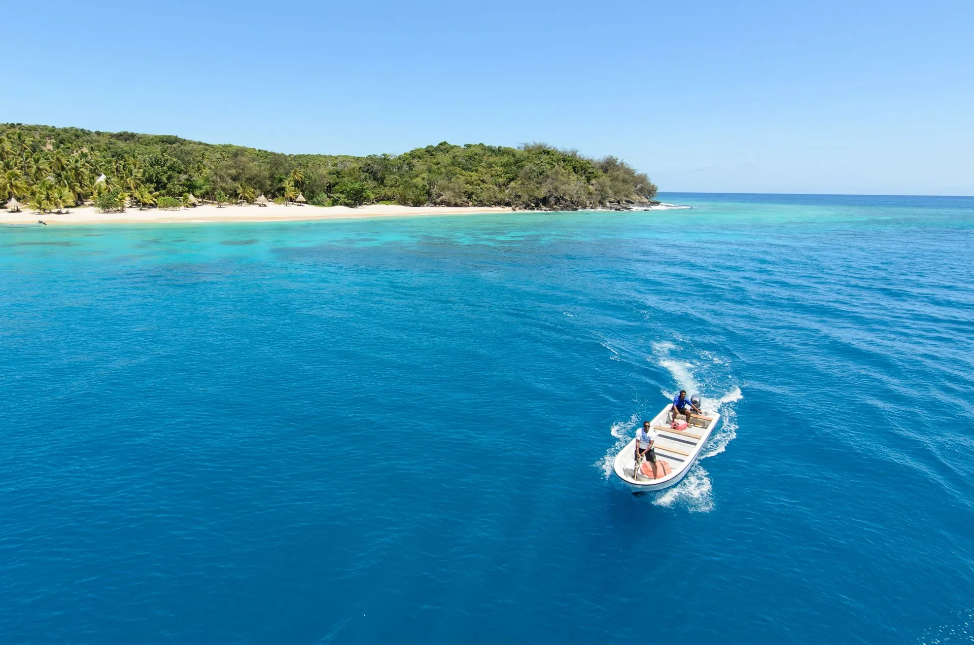 Mamanuca Islands adventure on Day 3 of Fiji Family Tour