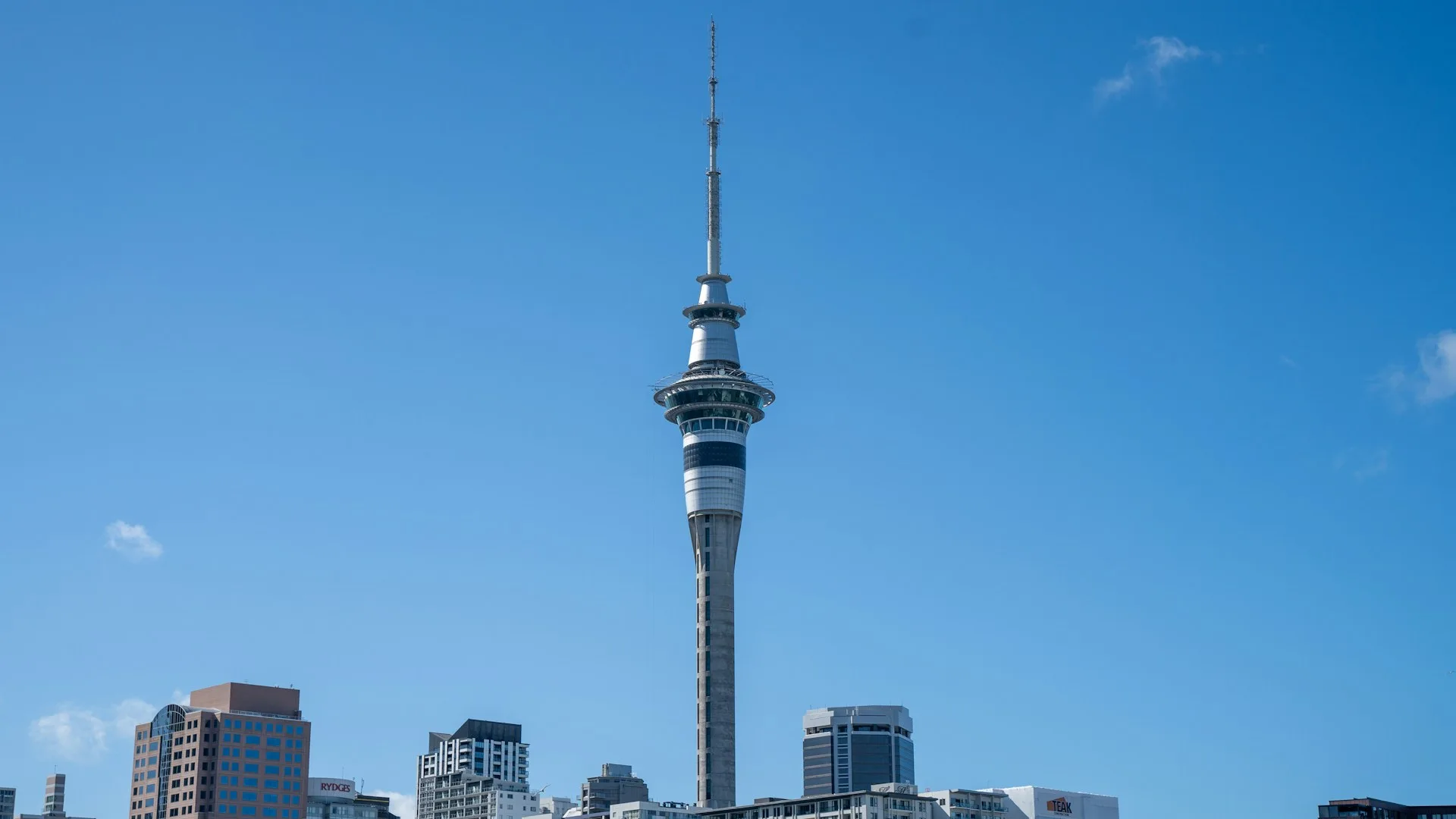Auckland Sky Tower and city views - Day 2 of New Zealand Family Tour