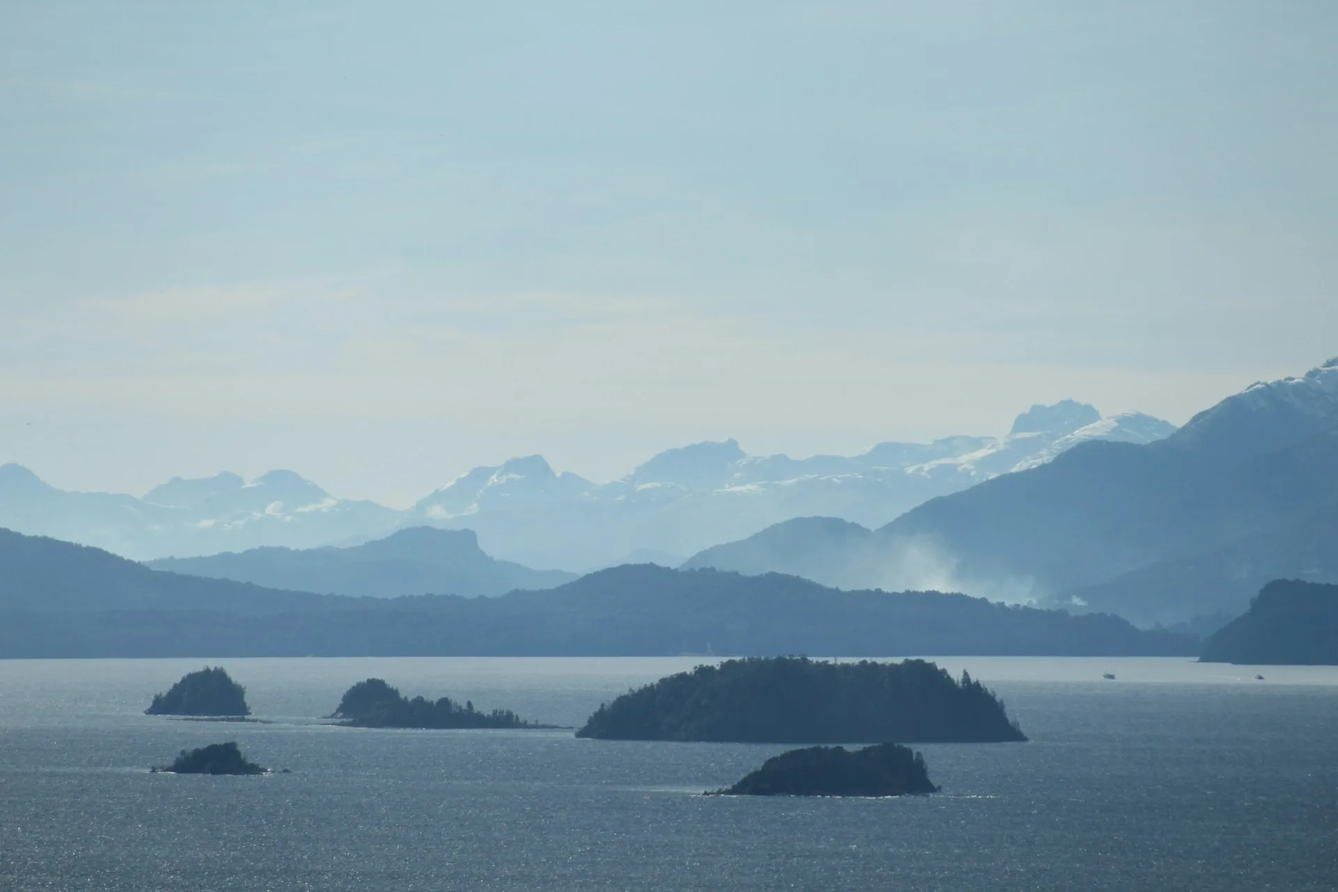 Farewell Argentina - beautiful Bariloche lake and mountain landscape on Day 10 departure of Argentina Family Tour Package