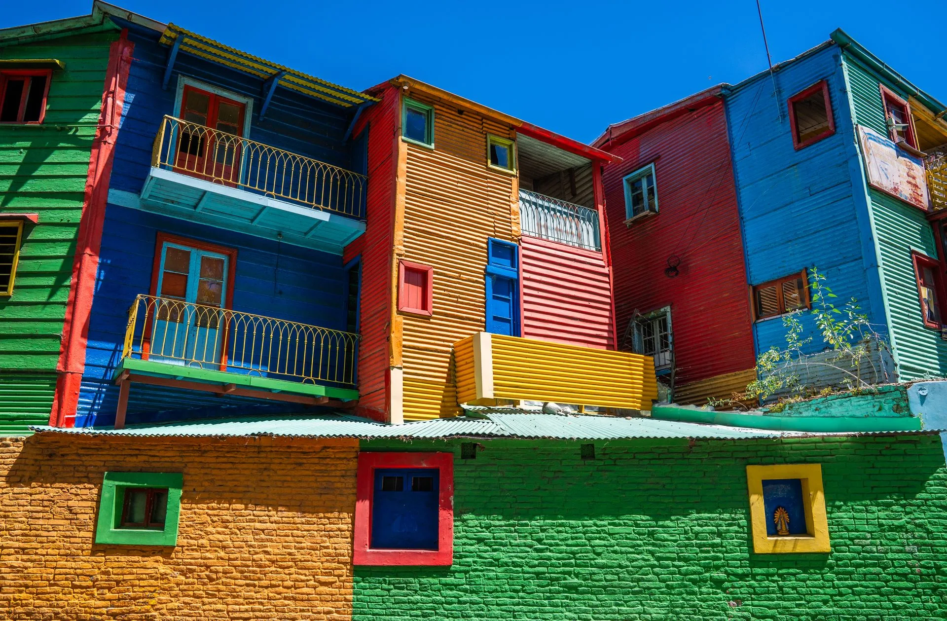 Buenos Aires city tour - Colorful streets of La Boca and Casa Rosada presidential palace on Day 2 of Argentina Family Tour