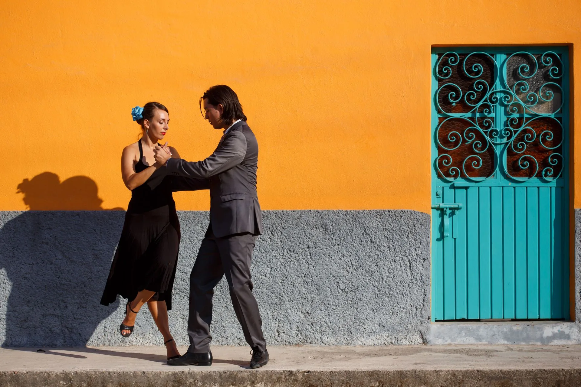 Traditional Argentine tango dancers performing in Buenos Aires - Day 3 Cultural Immersion in Argentina Family Tour