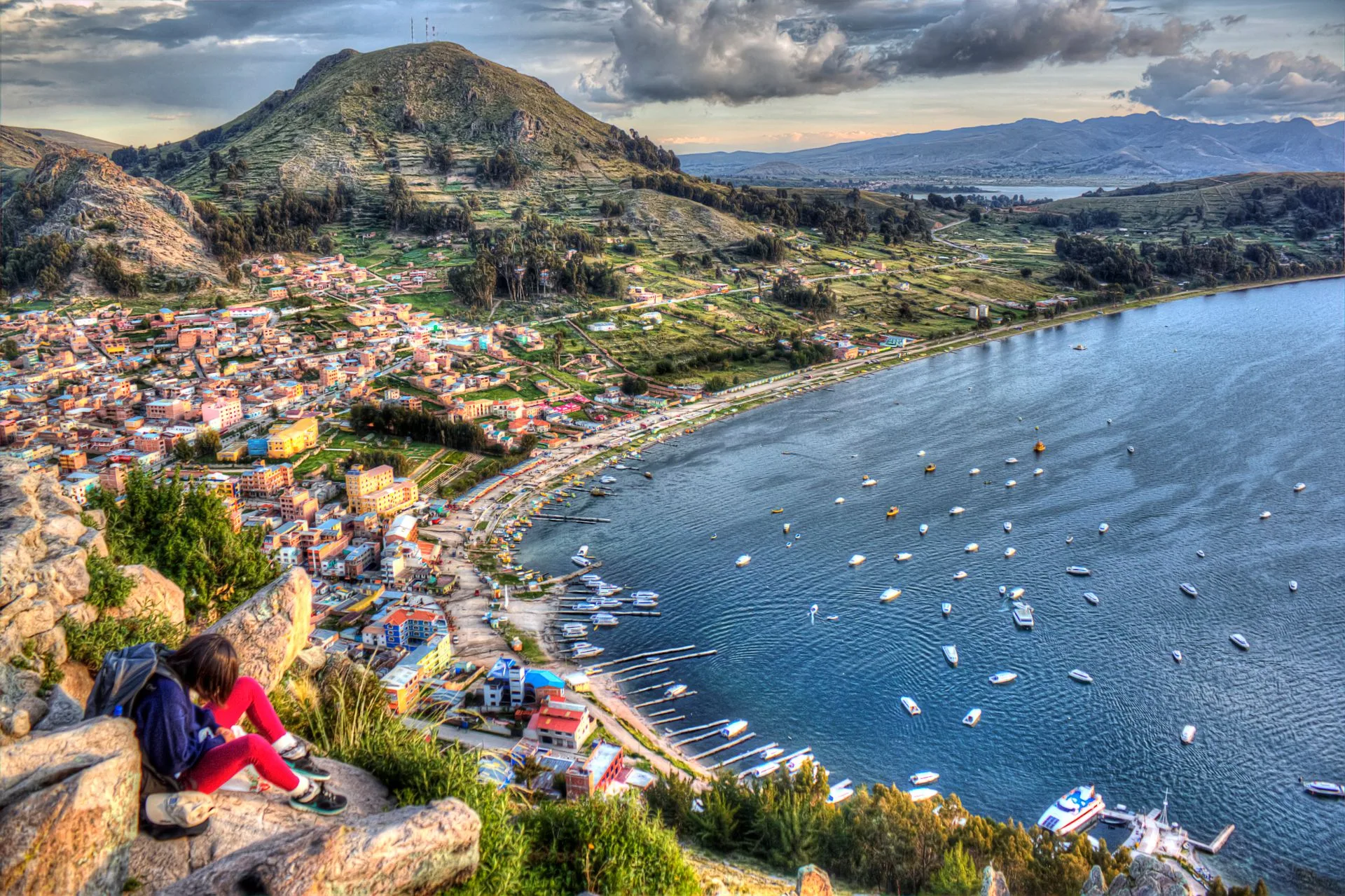 Copacabana lakeside town and Basilica - Day 5 of Bolivia Family Tour