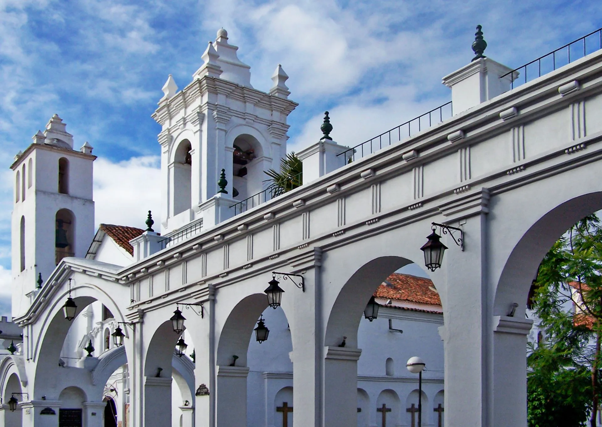 Copacabana Basilica at Dusk