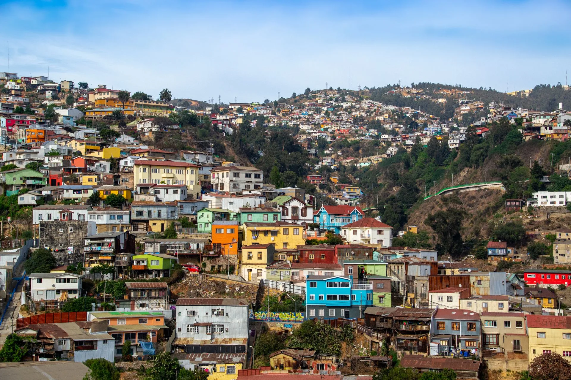 Valparaíso day trip on Day 3 of Chile Family Tour