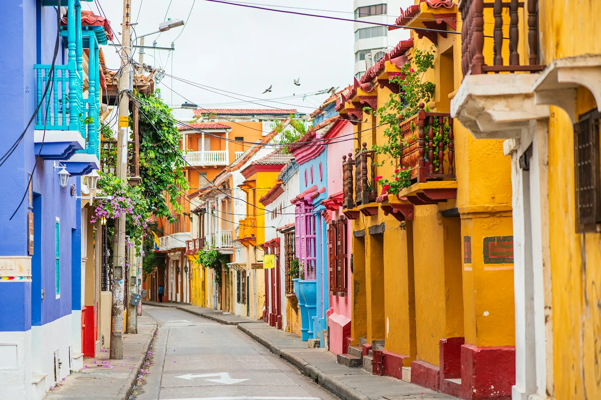 Cartagena colonial architecture - Day 7 of Colombia Family Tour