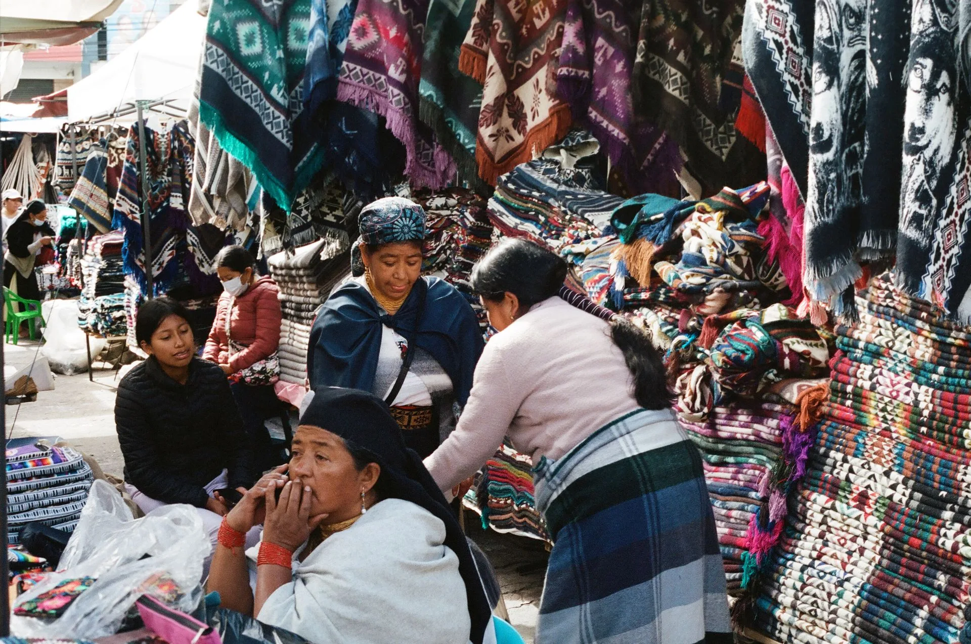 Otavalo market - Day 3 of Ecuador Family Tour