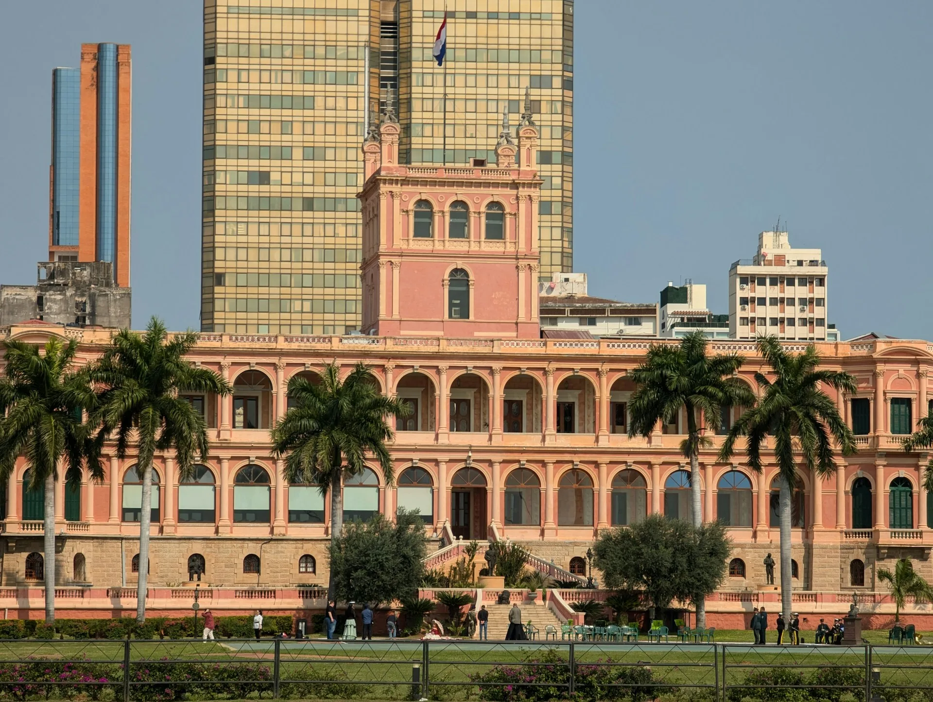 Asunción historic center and Palacio de los López on Day 2 of Paraguay Family Tour