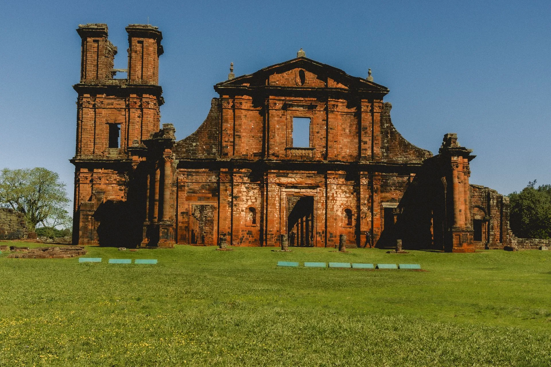 Jesuit Missions ruins and colonial architecture on Day 6 of Paraguay Family Tour