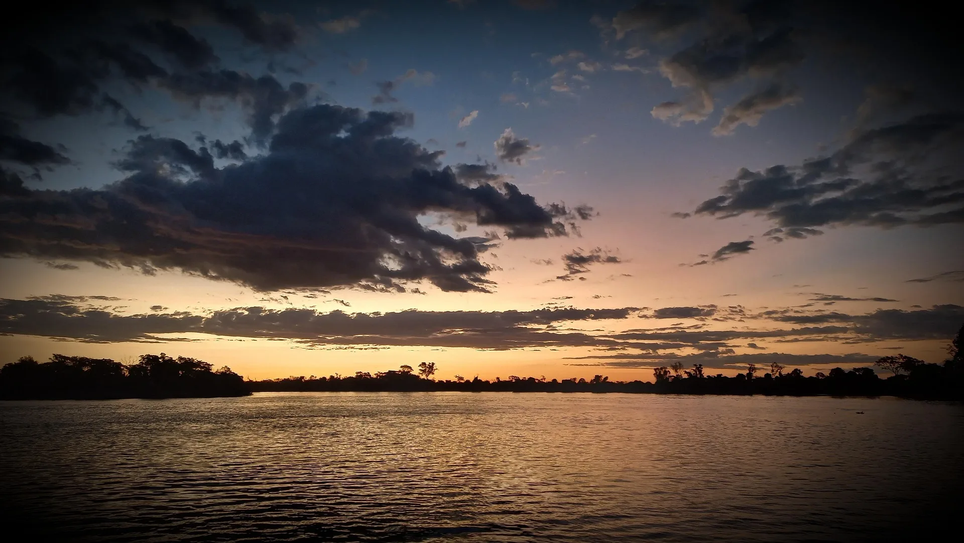 Farewell view of Paraguay River on Day 8 departure of Paraguay Family Tour Package