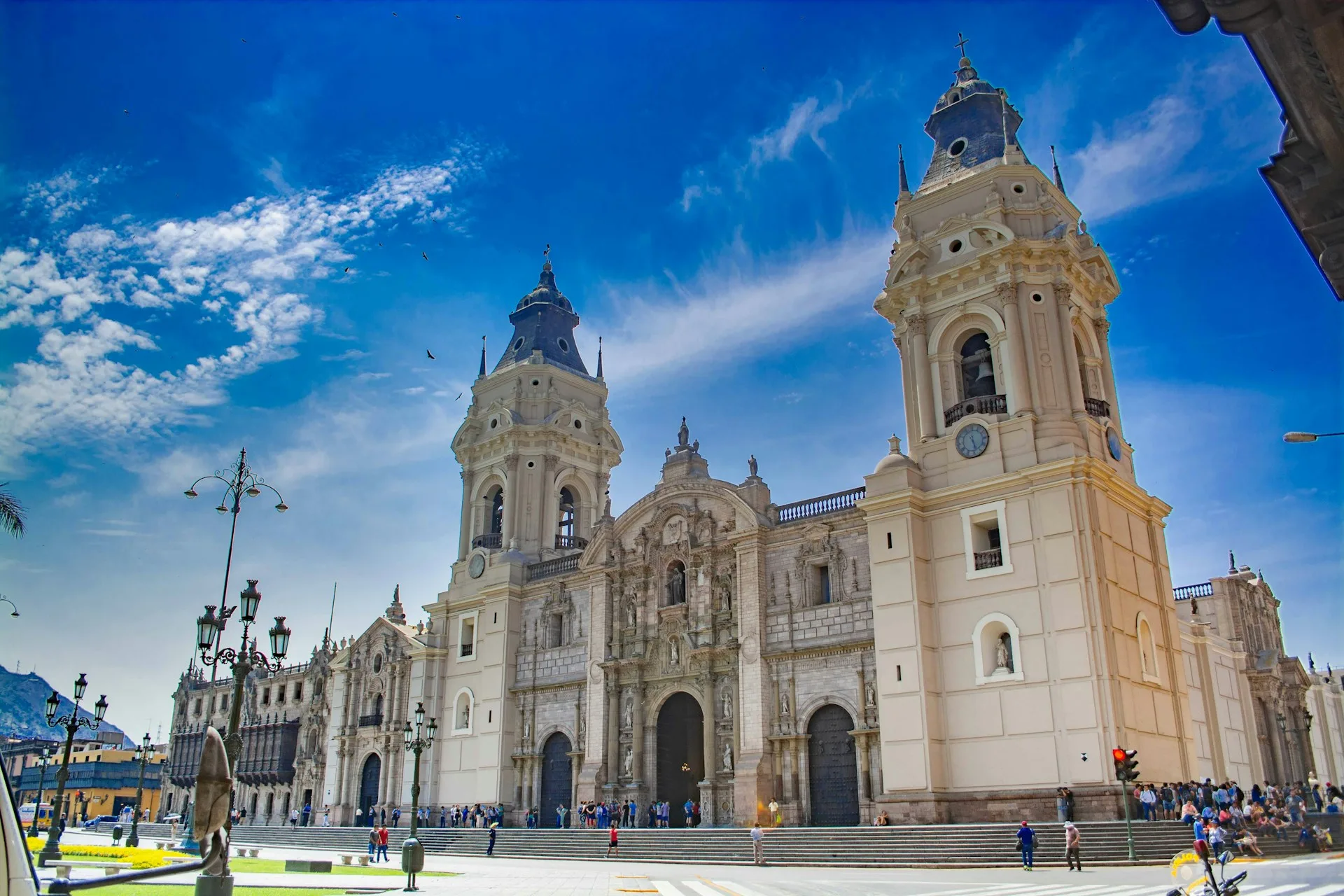 Lima historic center and Plaza Mayor - Day 2 of Peru Family Tour