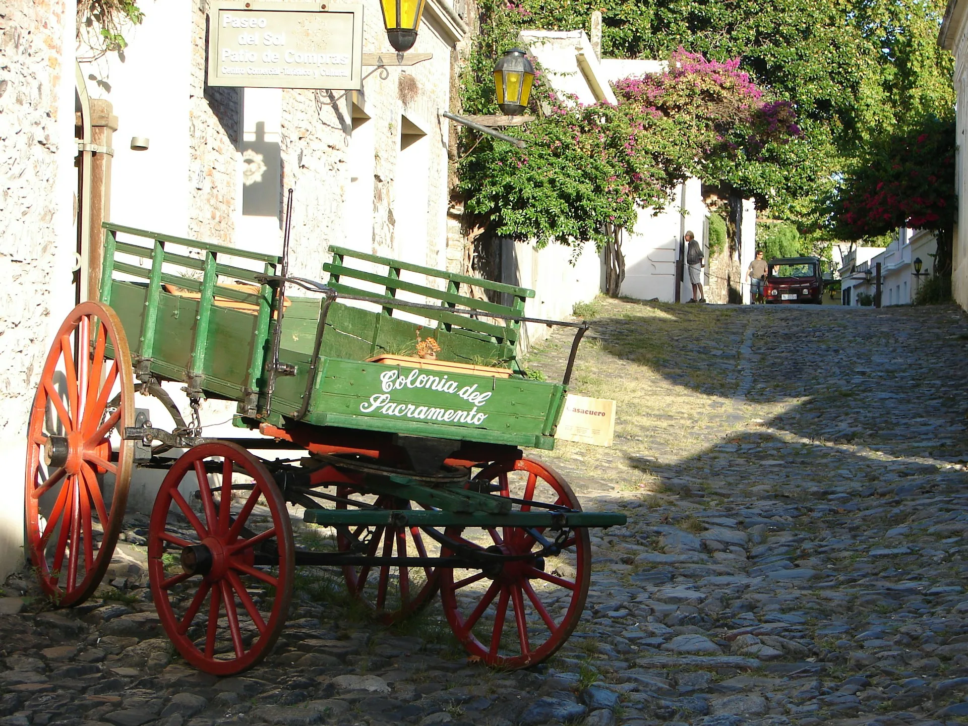 Colorful colonial streets and lighthouse of Colonia del Sacramento on Day 3 of Uruguay Family Tour